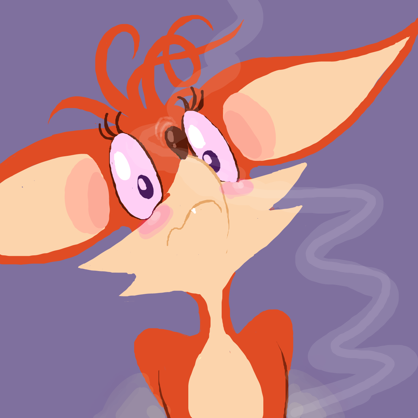 That's funny, do you smell something burning? It smells like... ... uh oh O-O - Online Drawing Game Comic Strip Panel by TFD