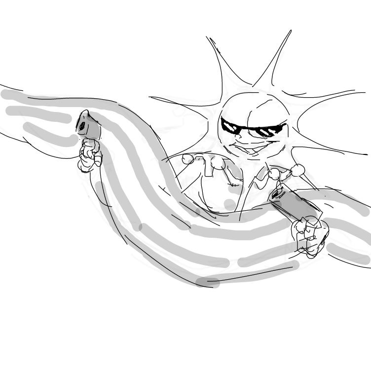 BD - Online Drawing Game Comic Strip Panel by LemonadePie