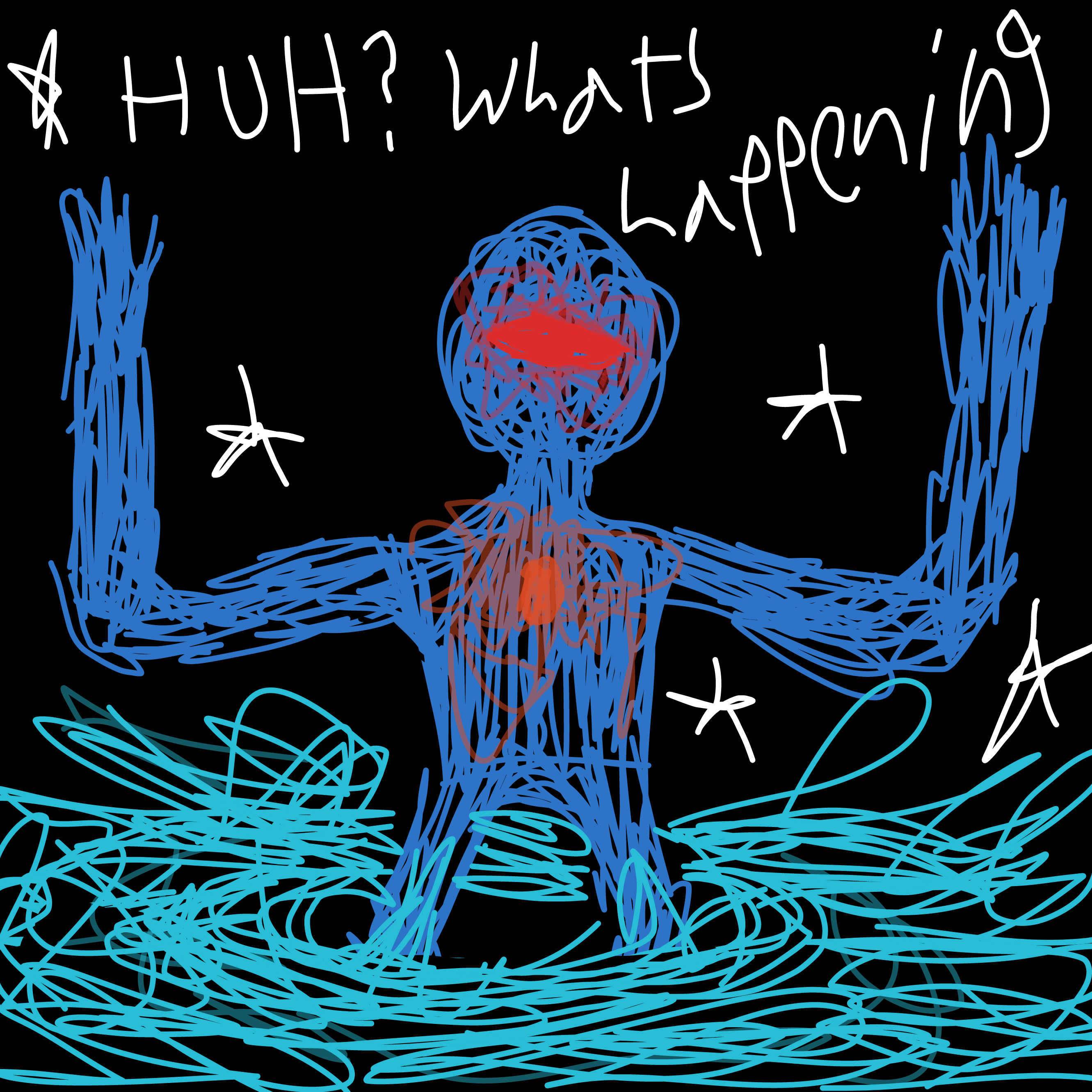 What's happening? - Online Drawing Game Comic Strip Panel by Thewindowstuff