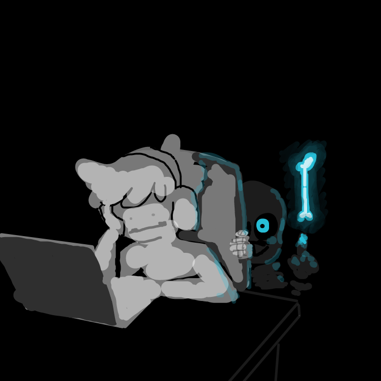 Drawing in Idk by LemonadePie