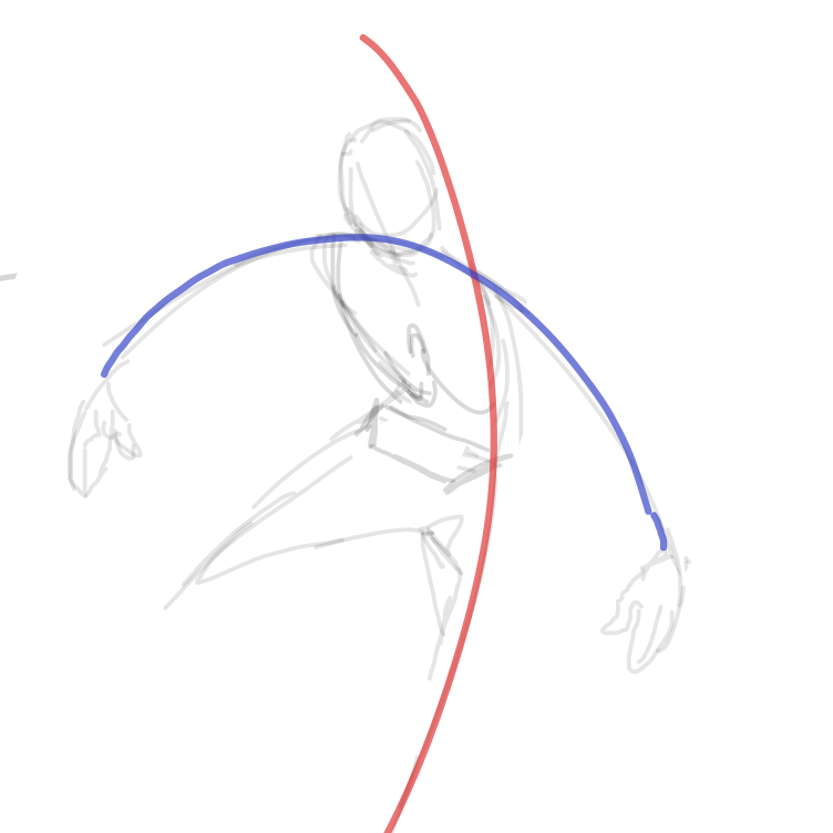 Drawing in line of motion by LemonadePie