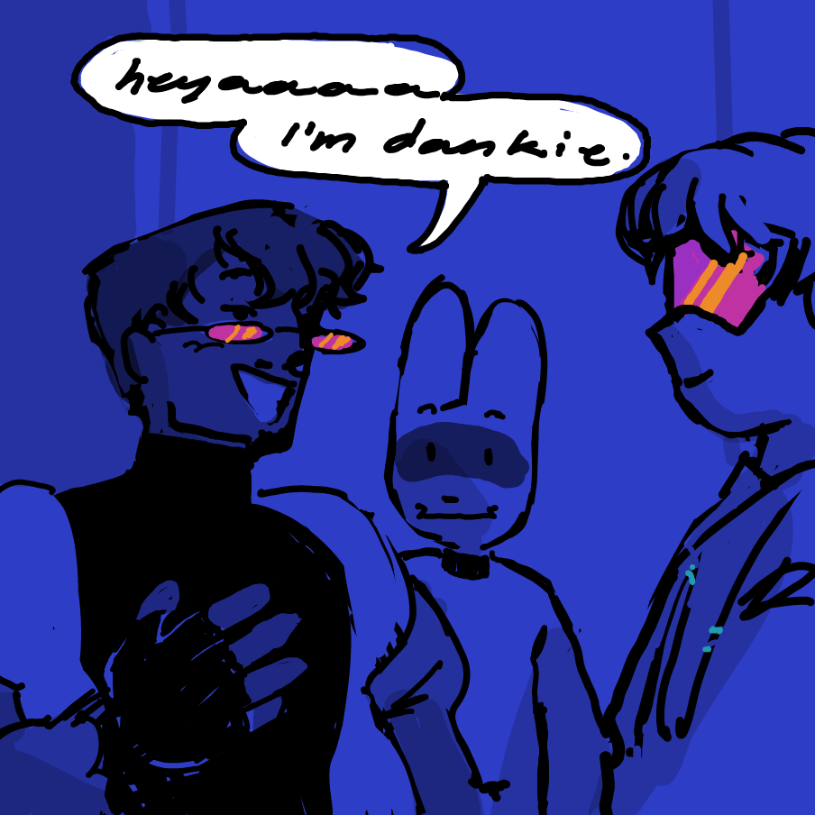 sup dude - Online Drawing Game Comic Strip Panel by dankie