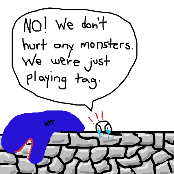  - Online Drawing Game Comic Strip Panel by JustJamming