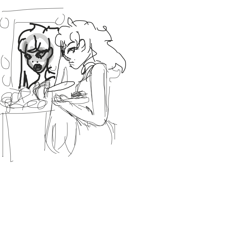 Drawing in The revenge of the mistress by Starfang