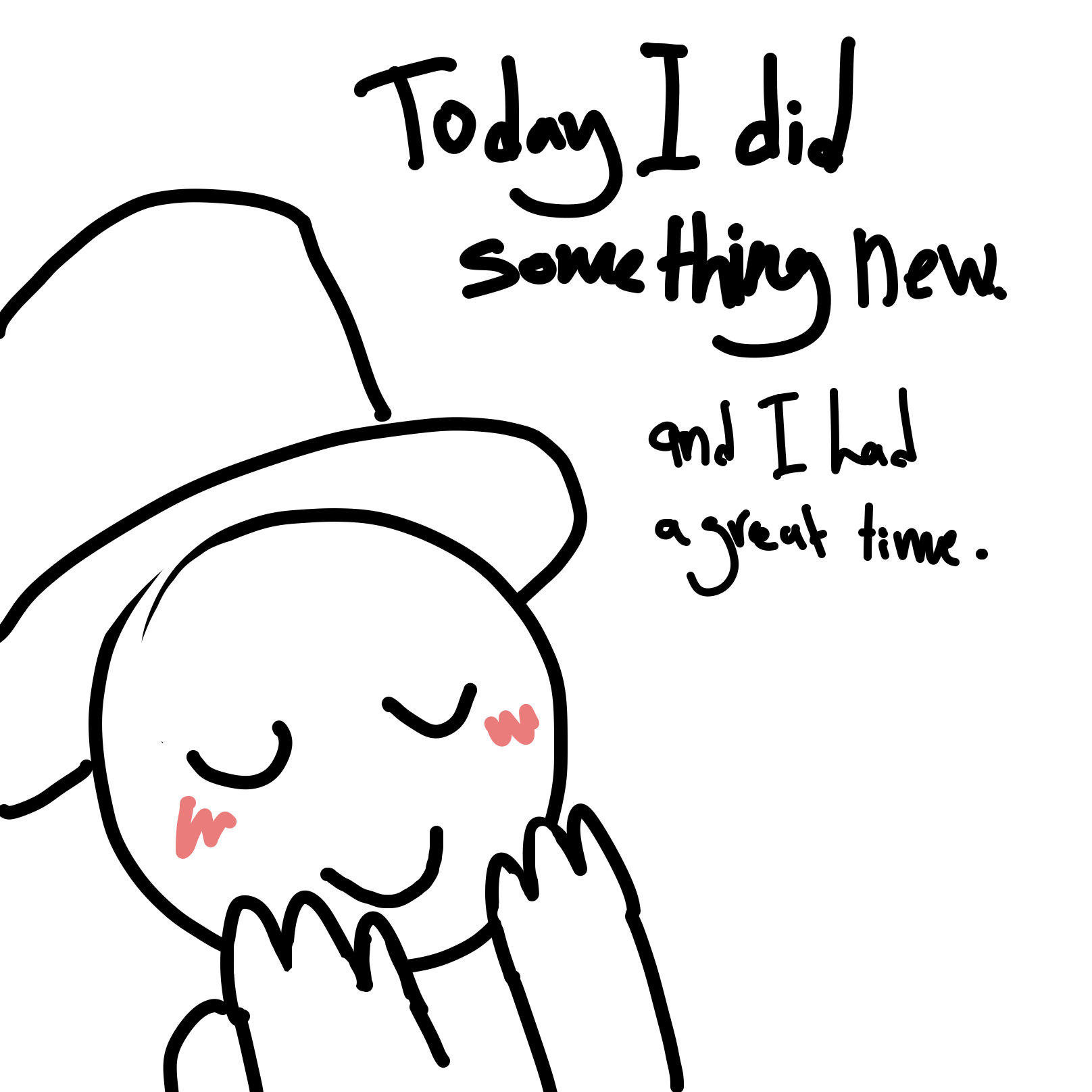 Drawing in Happi by dumbrump