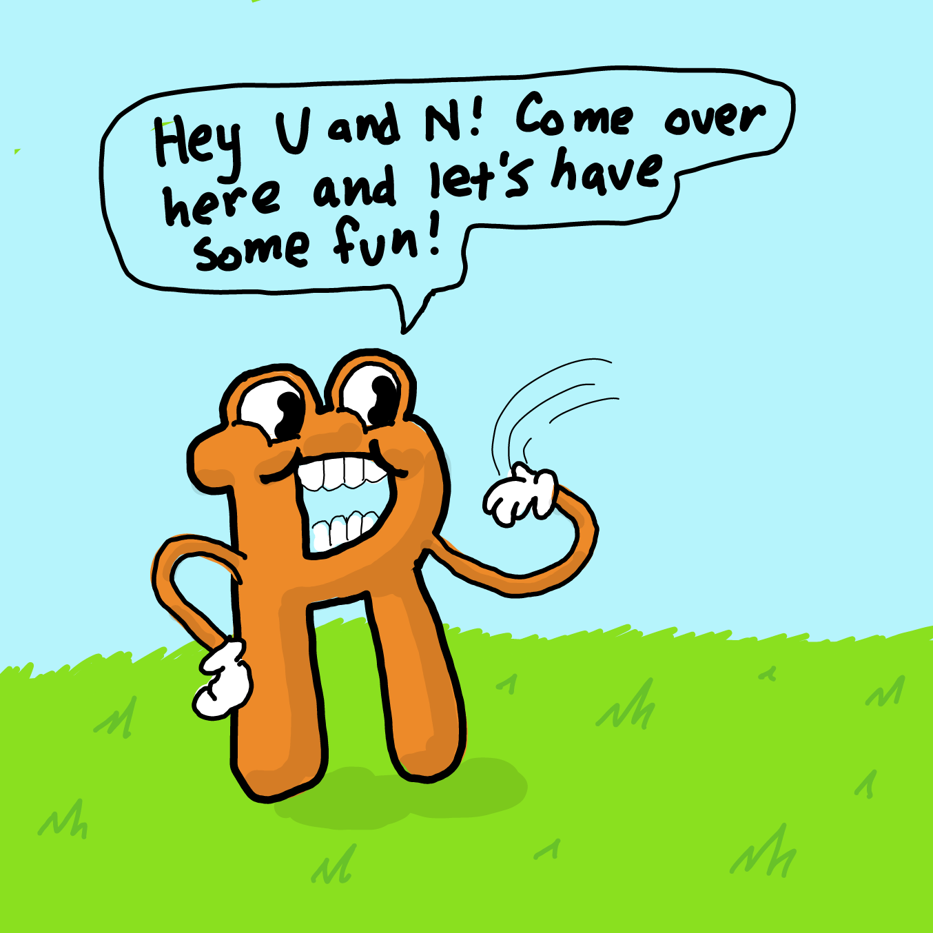 Liked webcomic R & Friends