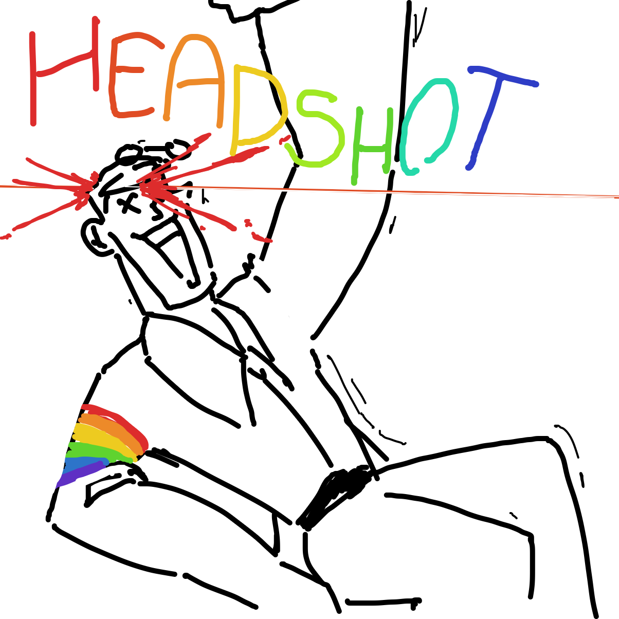  - Online Drawing Game Comic Strip Panel by wurmss