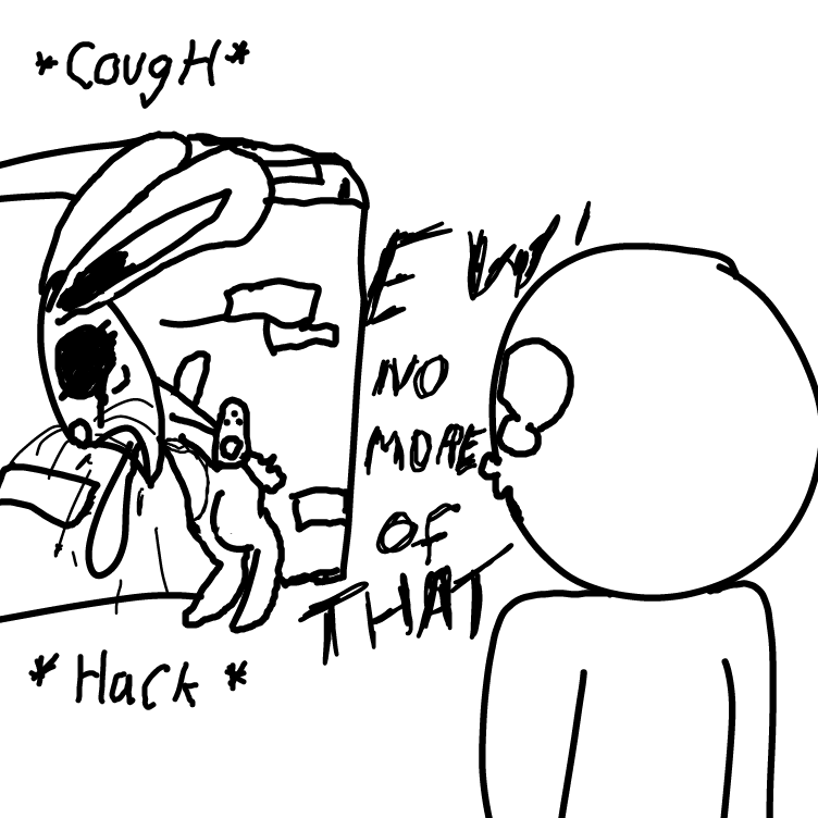 Drawing in Ephraim the Rabbit by Timebreak