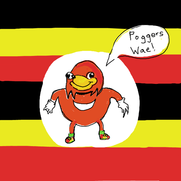 Poggers Wae! - Online Drawing Game Comic Strip Panel by CandyRainStorm