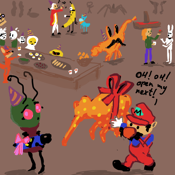 "it will go great with the last one!" - Online Drawing Game Comic Strip Panel by Peyocay