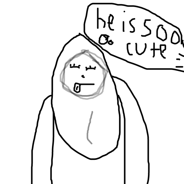 its the babys mom holding him
 - Online Drawing Game Comic Strip Panel by DRIPPY DRIPP