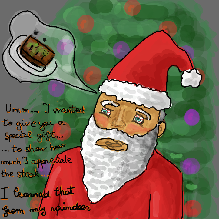 Drawing in The Naughty List by lena1234321