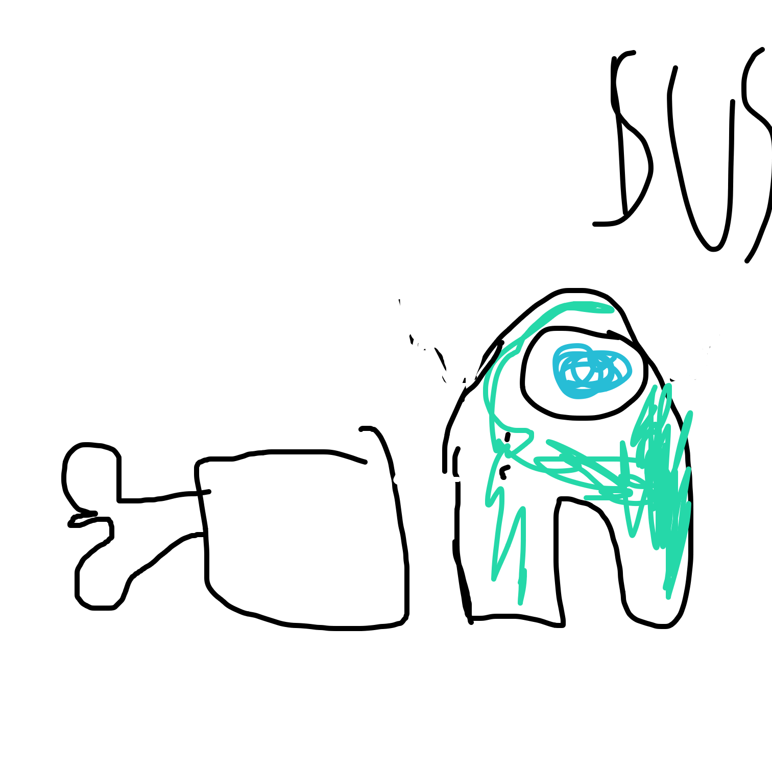 Cyans lookin kinda sis
 - Online Drawing Game Comic Strip Panel by Jacobfarts