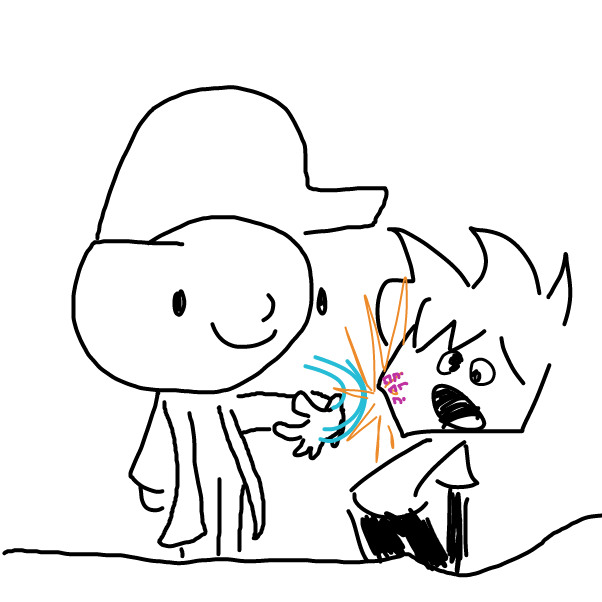 Drawing in doctor man by Sasha_Cakes