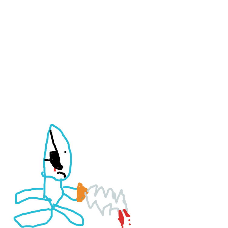 Drawing in Baby sitting an alien by ChicaPizza