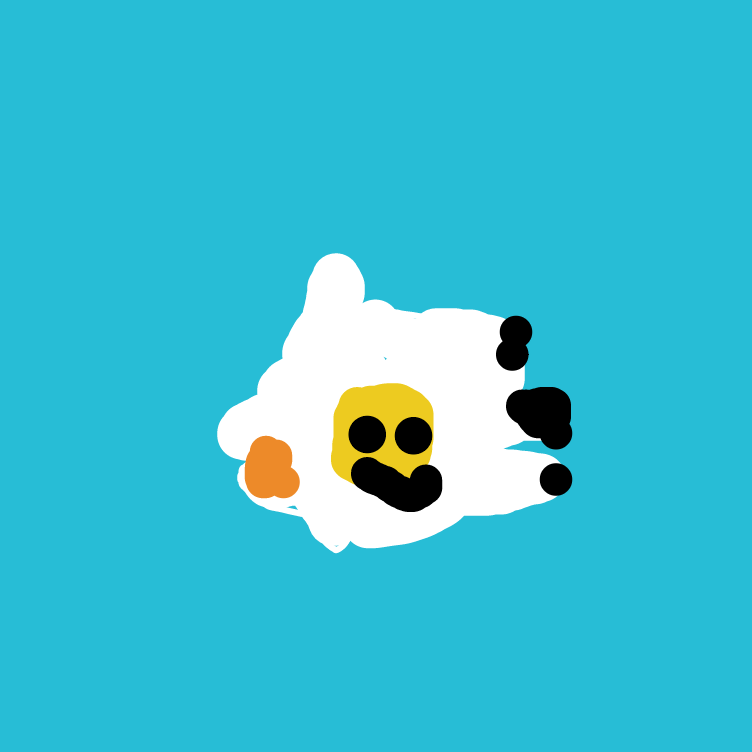 Drawing in Eg by ChicaPizza