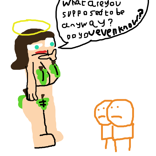 Drawing in What if the above user's OCS meets your OC. by BananaDoc