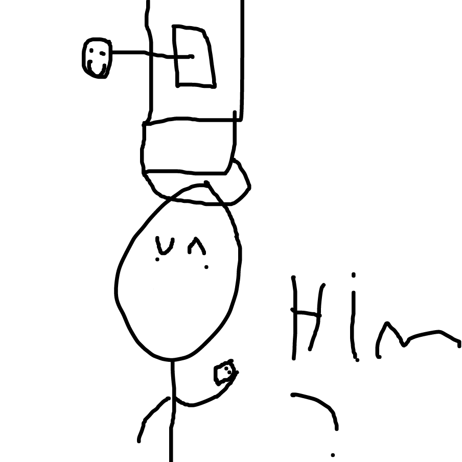 Drawing in Ask Mystery anything II by amongus