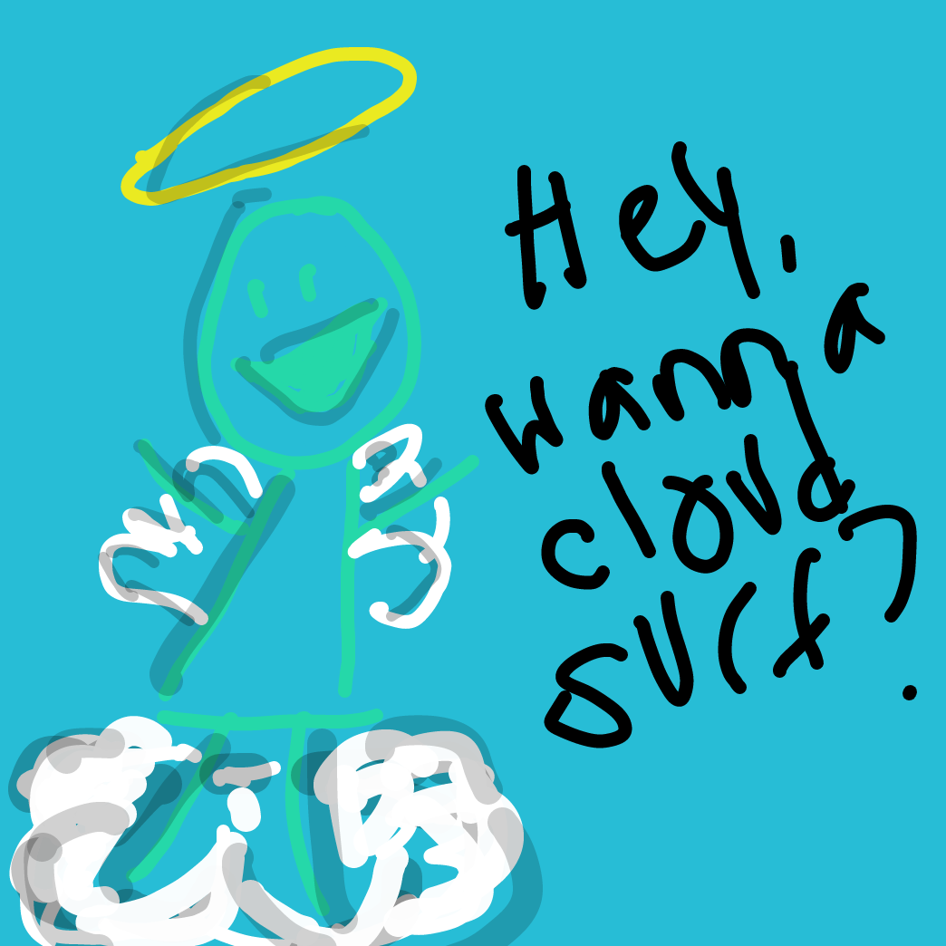  - Online Drawing Game Comic Strip Panel by HeatherWoolley