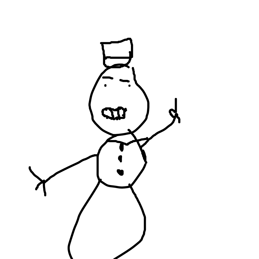 Drawing in Big snowmen  by amongus