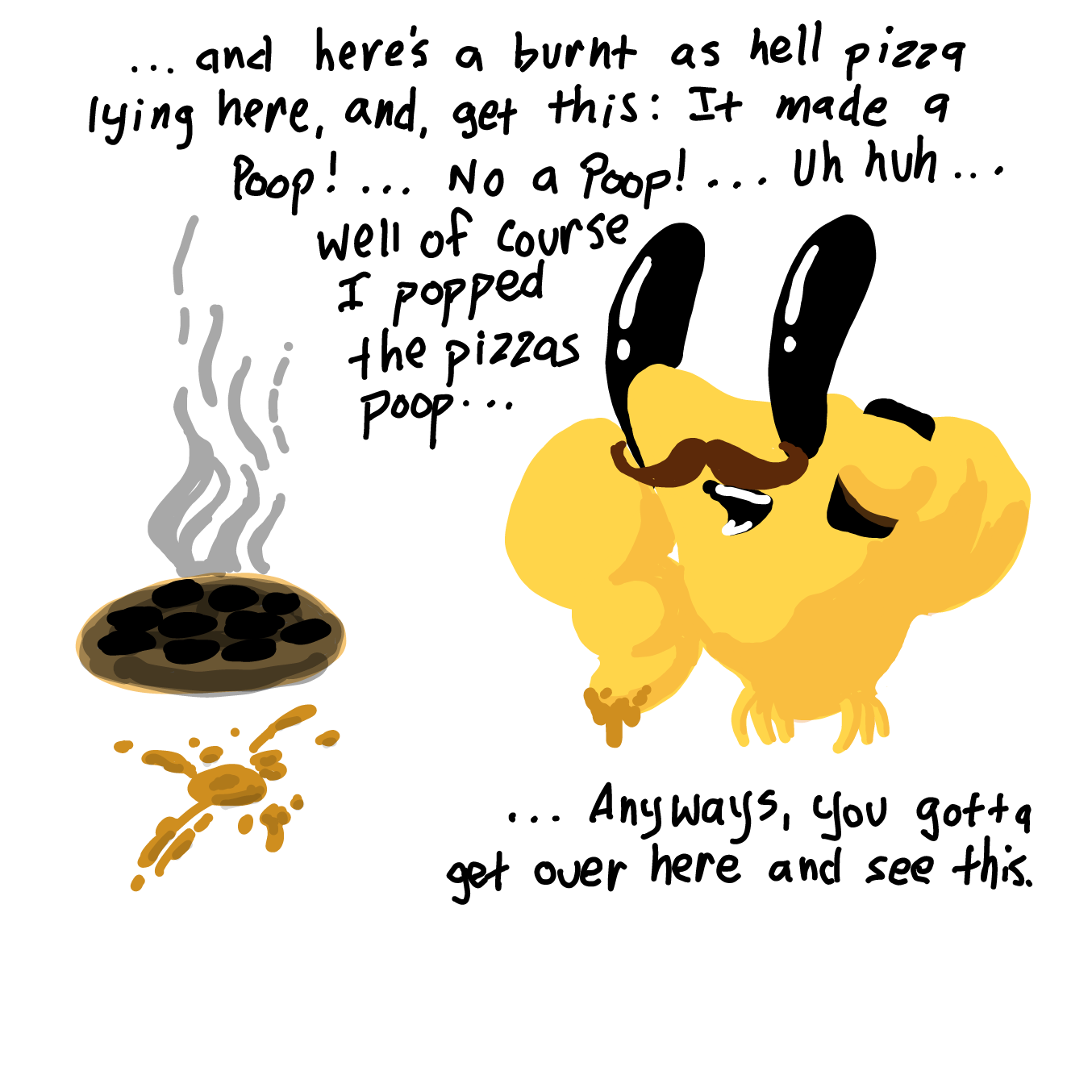  - Online Drawing Game Comic Strip Panel by Wizard Croissant