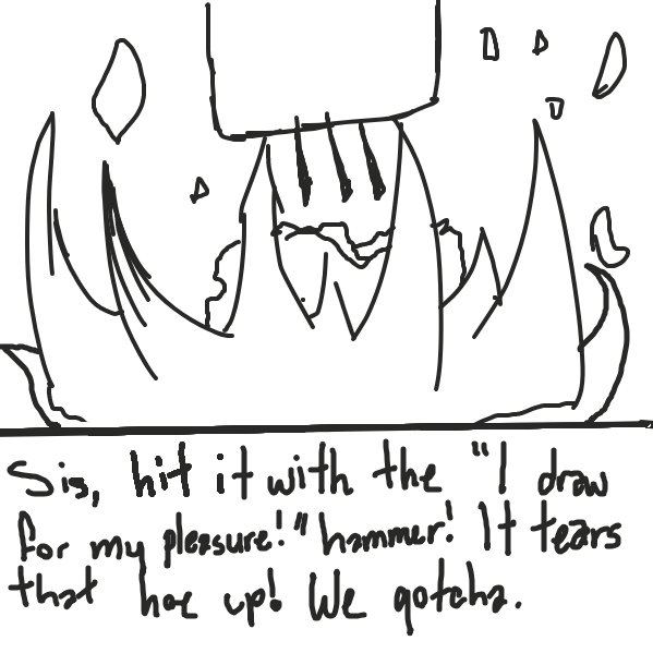 Drawing in Block by Sirius Solemn