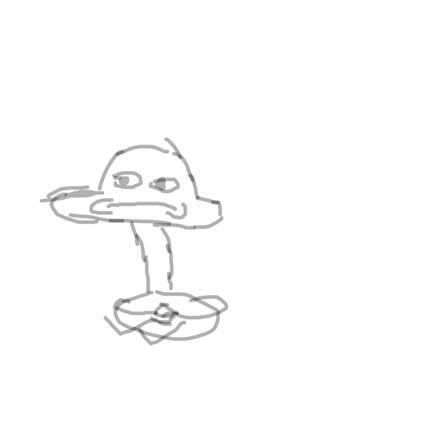 bimbus is staring at something
 - Online Drawing Game Comic Strip Panel by pavement