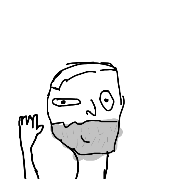 Drawing in creature by pavemento