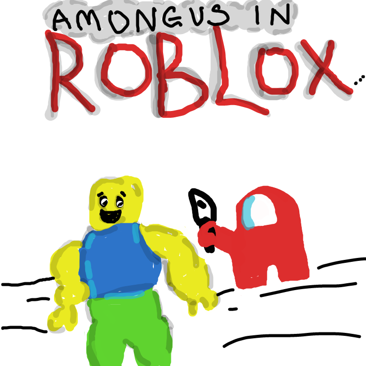  - Online Drawing Game Comic Strip Panel by HeatherWoolley