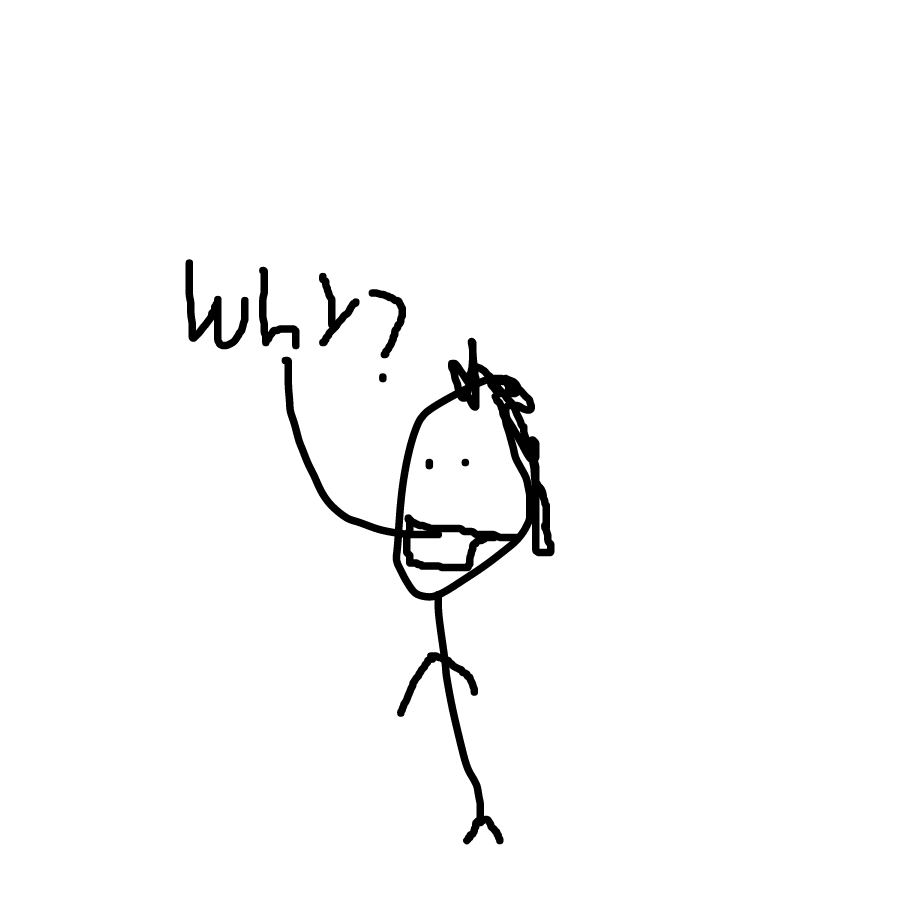 why? - Online Drawing Game Comic Strip Panel by amongus