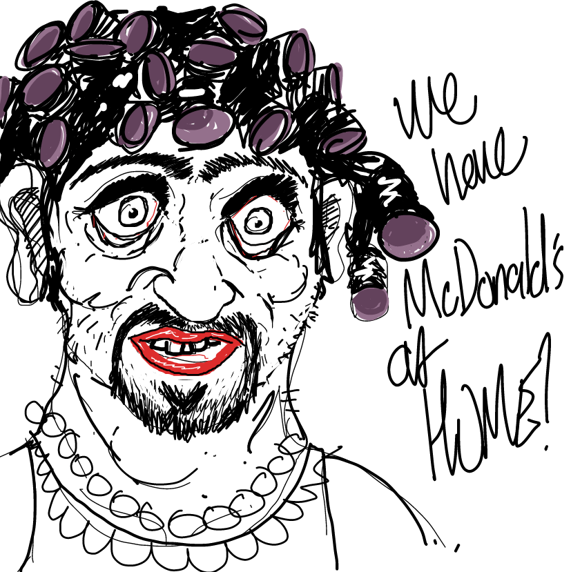 Drawing in Aunt Tipathy by Pax