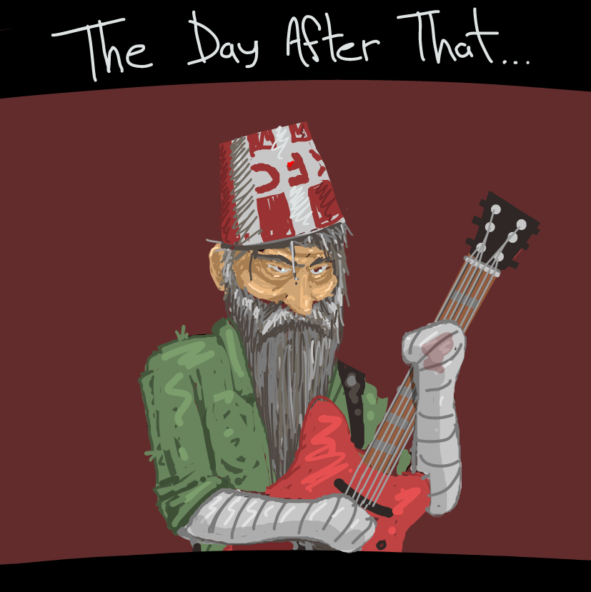 Drawing in jordan-head bucket by Pax