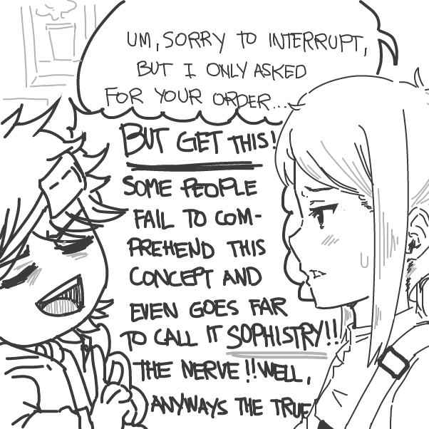 Drawing in An idea does not make any sense. by flxsemi