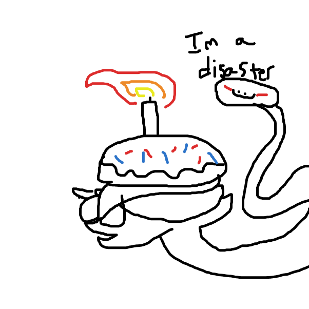 JRJIHDKDJRJEIOXJC likes his fishcake - Online Drawing Game Comic Strip Panel by Yeoguort