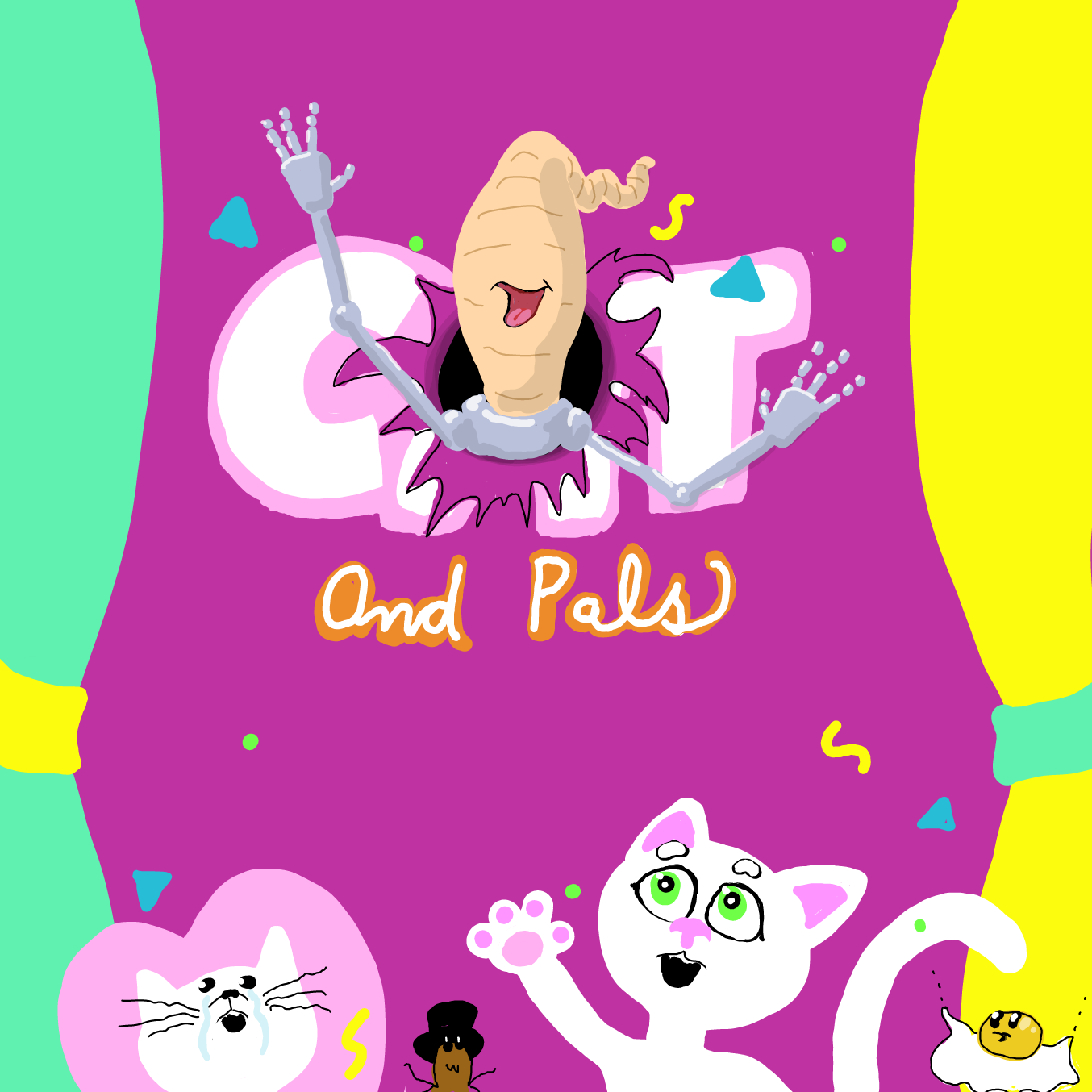  - Online Drawing Game Comic Strip Panel by Wizard Croissant