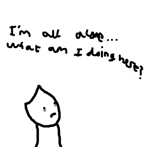 depression - Online Drawing Game Comic Strip Panel by Lily23