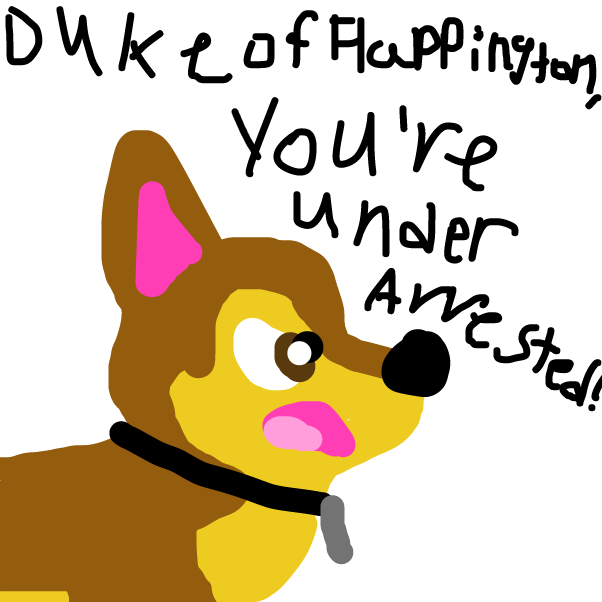 When Duke Of Flappington Gets Aressted For Shooting At Harry Houdini's Head, And Then He Send To Jail For A Year. What Happen's Next? - Online Drawing Game Comic Strip Panel by JustJamming