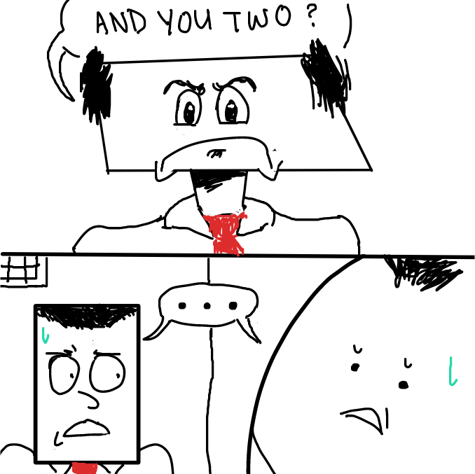  - Online Drawing Game Comic Strip Panel by puddles