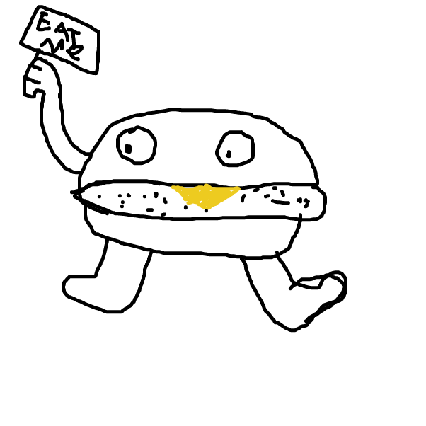 Drawing in Food by GREER