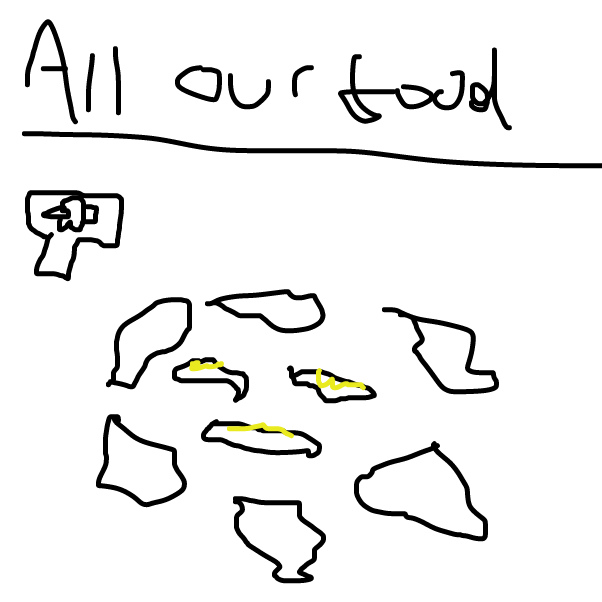 Drawing in Food by pavemento