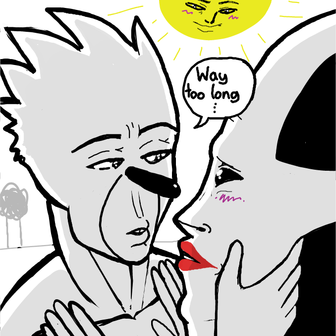  - Online Drawing Game Comic Strip Panel by Sluggishfella