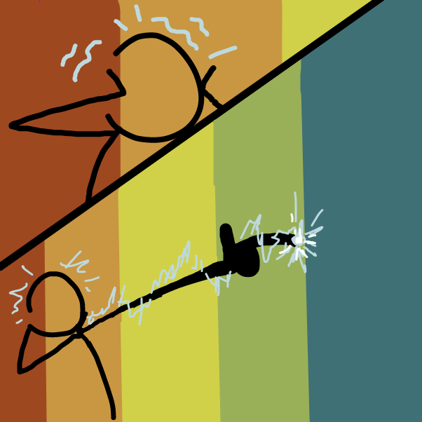 Drawing in  Kirikou and the Sorceress by LemonadePie