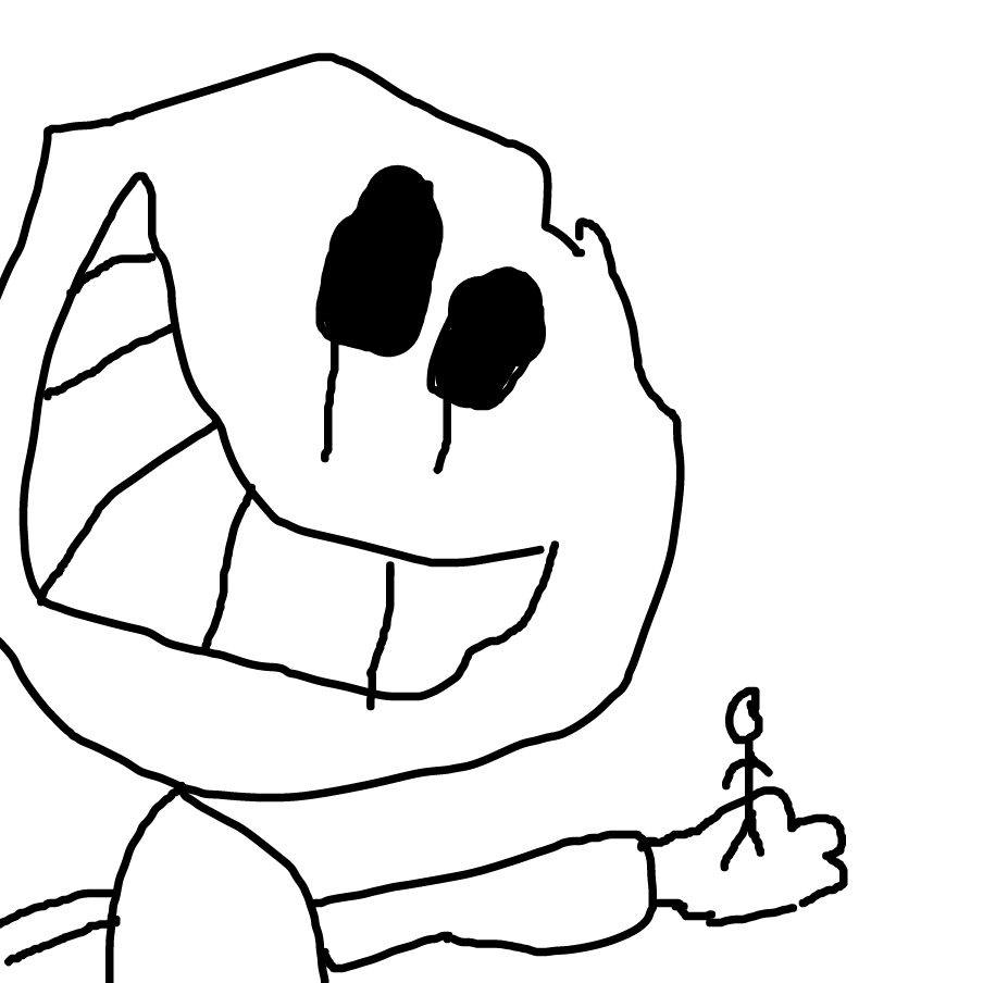 Drawing in the end of the world by amongus