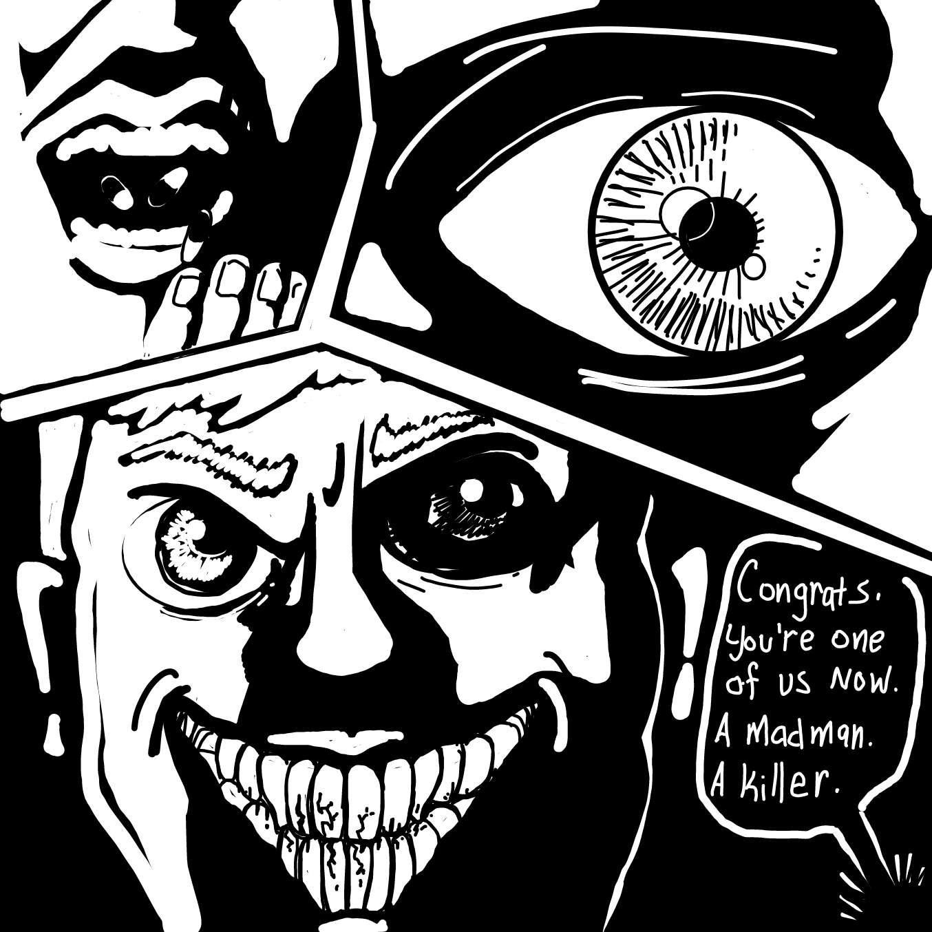  - Online Drawing Game Comic Strip Panel by Wizard Croissant