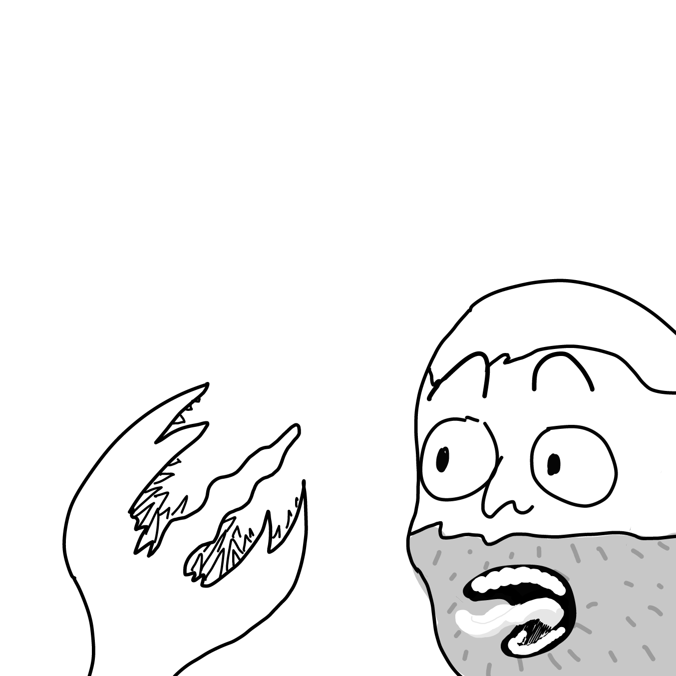  - Online Drawing Game Comic Strip Panel by Wizard Croissant