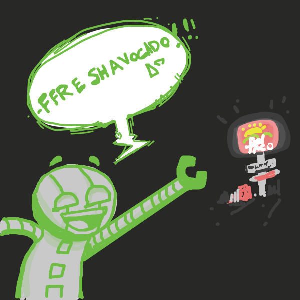 Drawing in fffffffff by DewyBob12