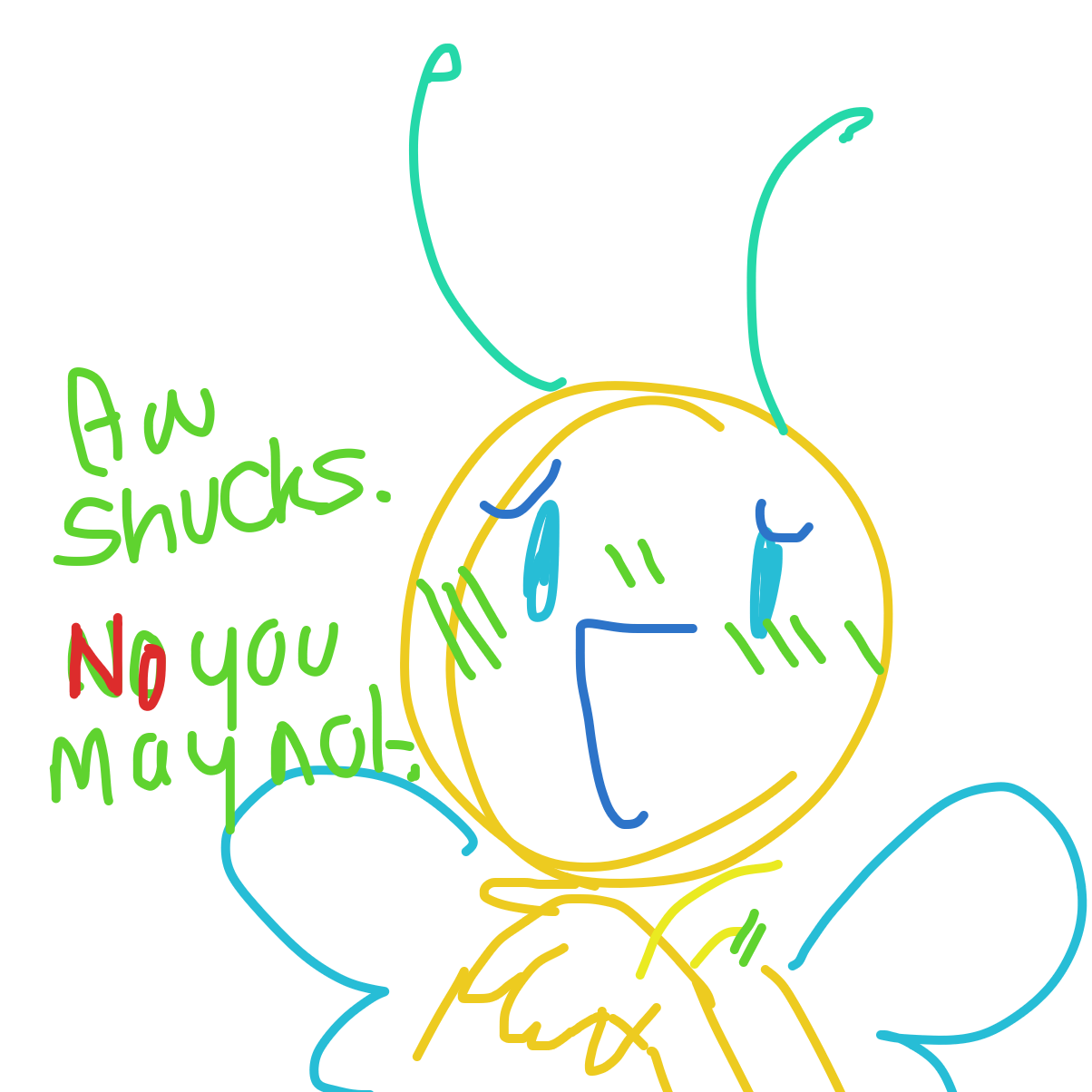  - Online Drawing Game Comic Strip Panel by Razputin