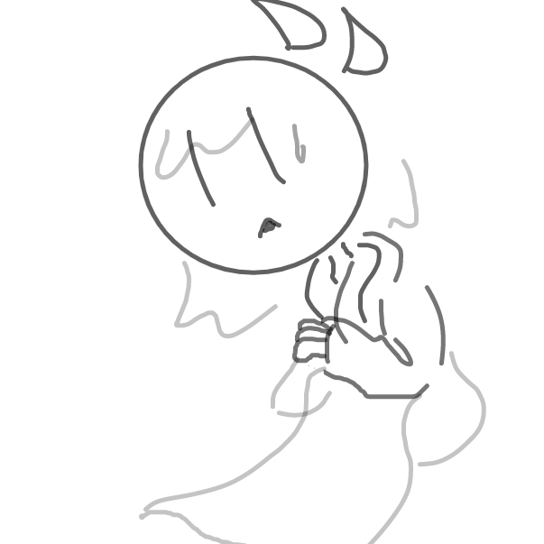 Drawing in suddenly.... you turn into a ghost by FifaSam