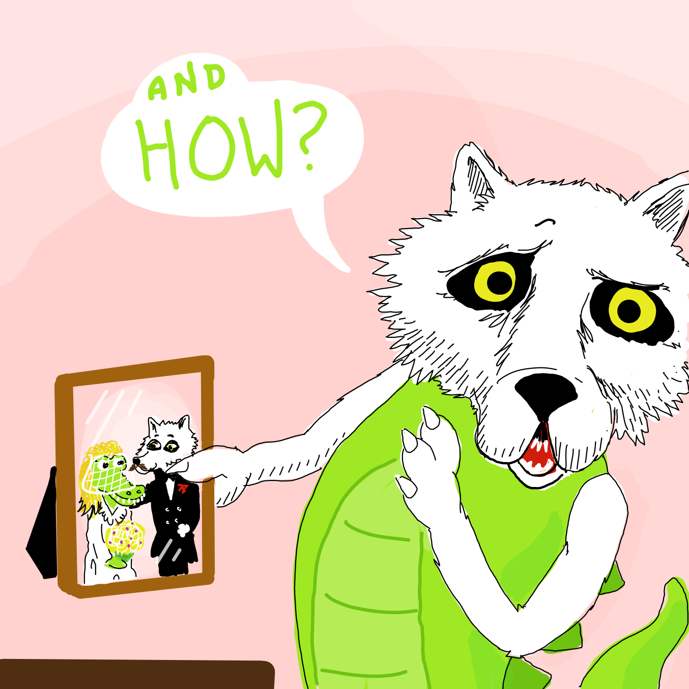  - Online Drawing Game Comic Strip Panel by Wizard Croissant