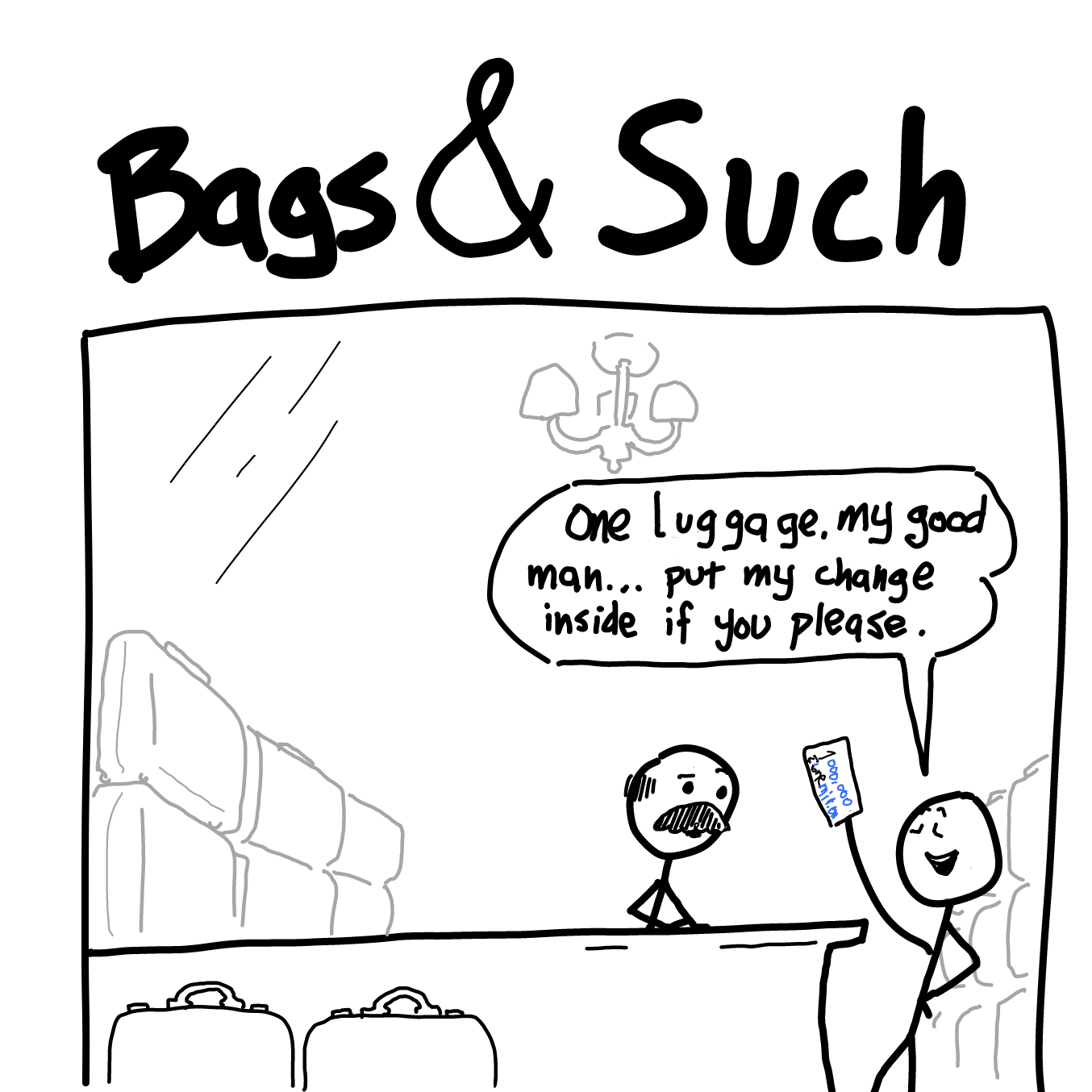  - Online Drawing Game Comic Strip Panel by Wizard Croissant